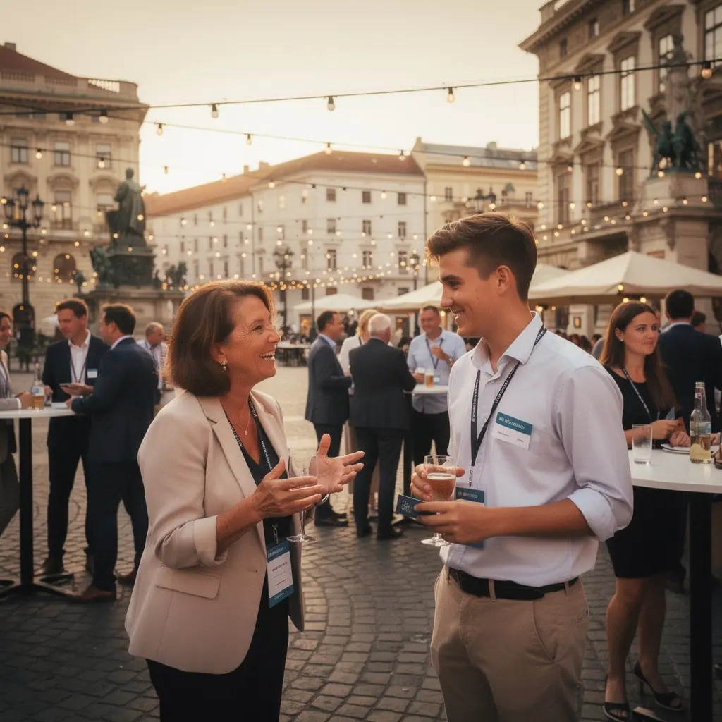 Többféle etnikumú emberek csoportja együtt dolgozik, miközben a munkahelyi csapatépítés fontosságáról beszélnek.